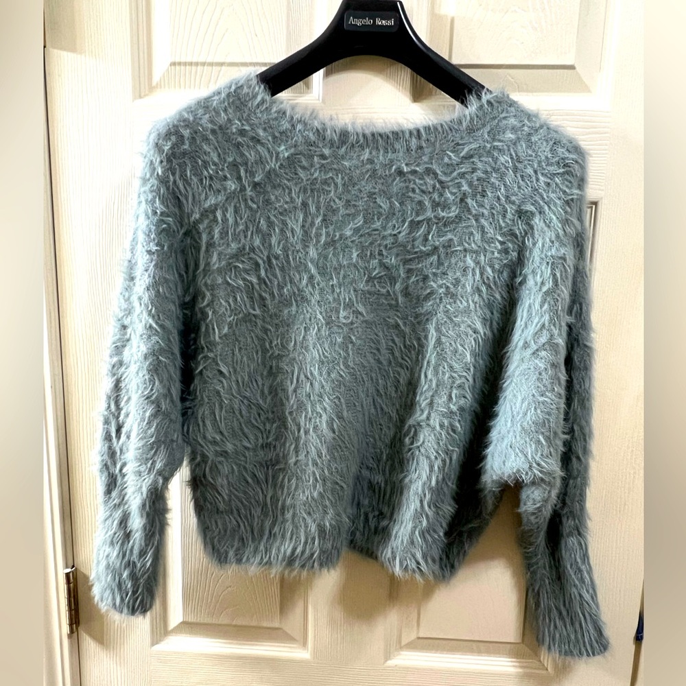 Anthropologie If It Were Me Fuzzy Sweater Size Small